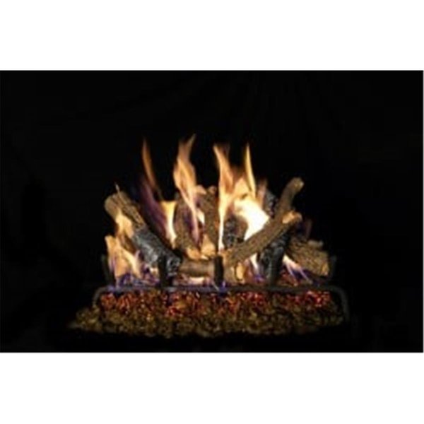 Flowers First Products CHDS-18-20 18 & 20 in. Charred Oak Stack Vented Log Set FL1321003
